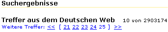 Suchergebnisse ohne Sie ??